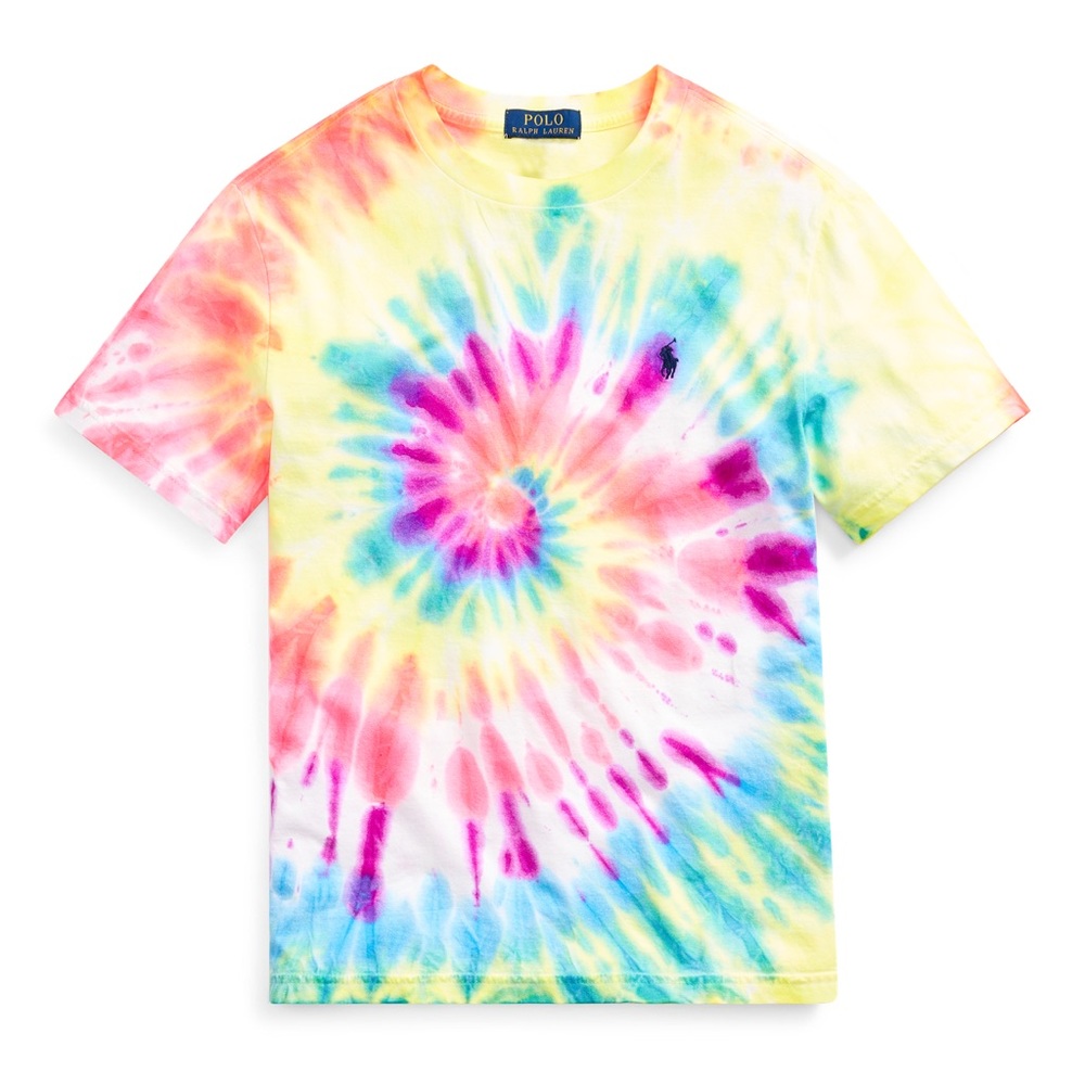 Kids Polo tie dye tshirt
